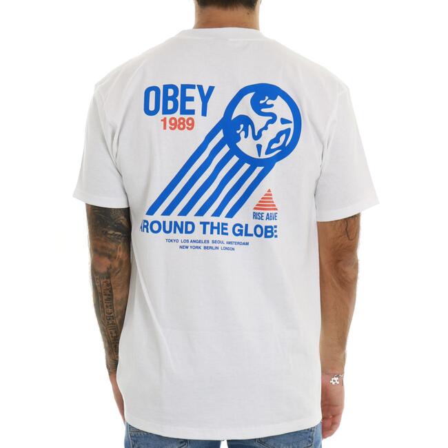 T-SHIRT AROUND THE GLOBE OBEY - Mad Fashion | img vers.650x/